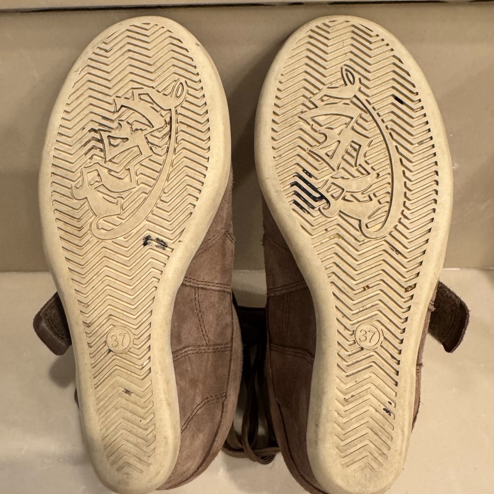 Ash Women's Bowie Suede Wedge Sneaker - Picture 4 of 6